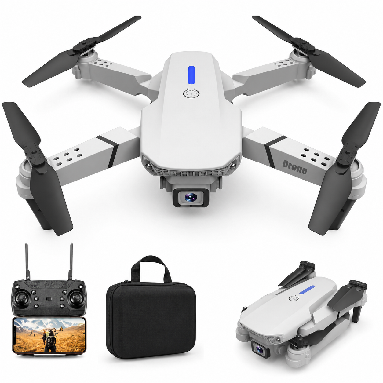 EVO E88 Foldable WiFi FPV Dual Camera Drone