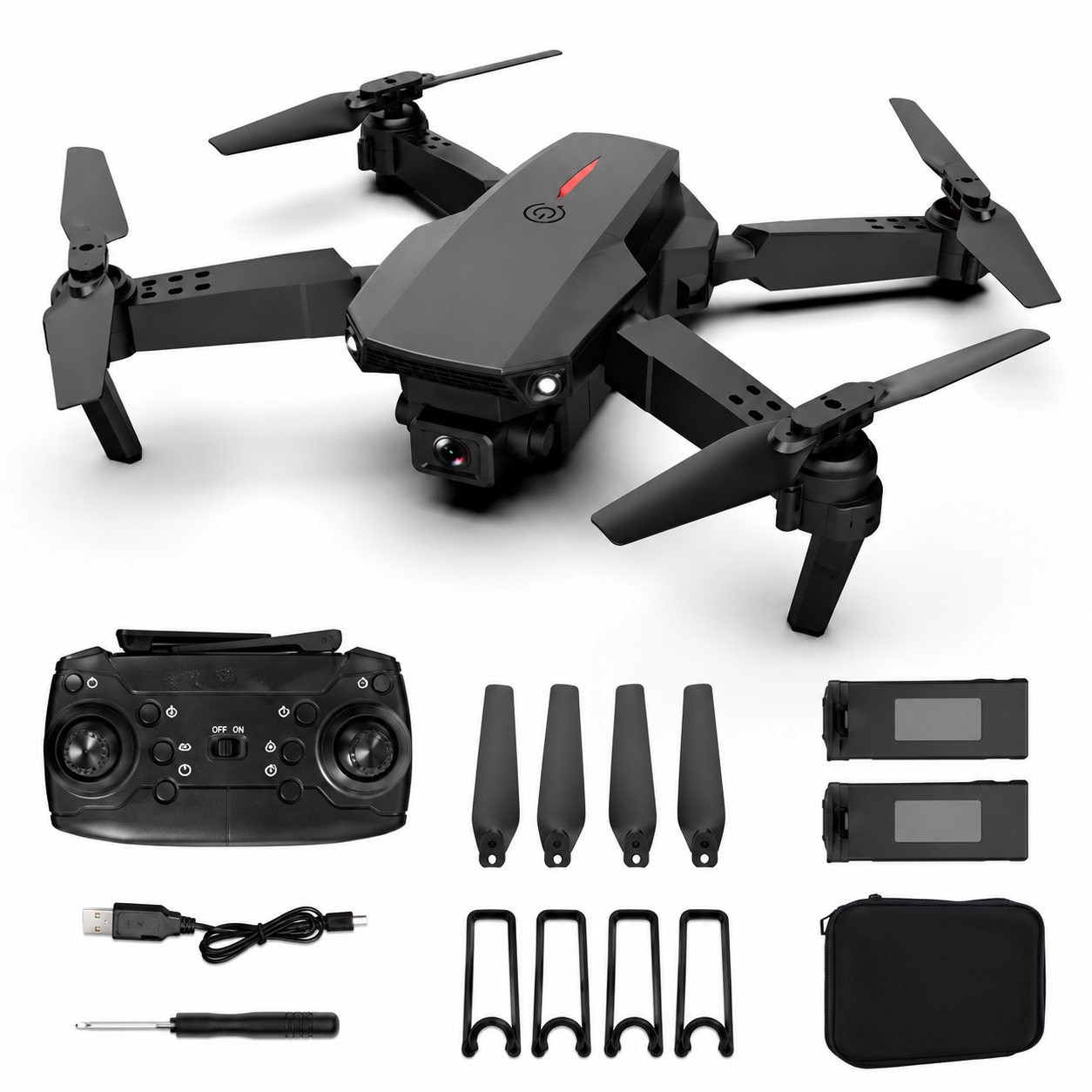 EVO E88 Foldable WiFi FPV Dual Camera Drone