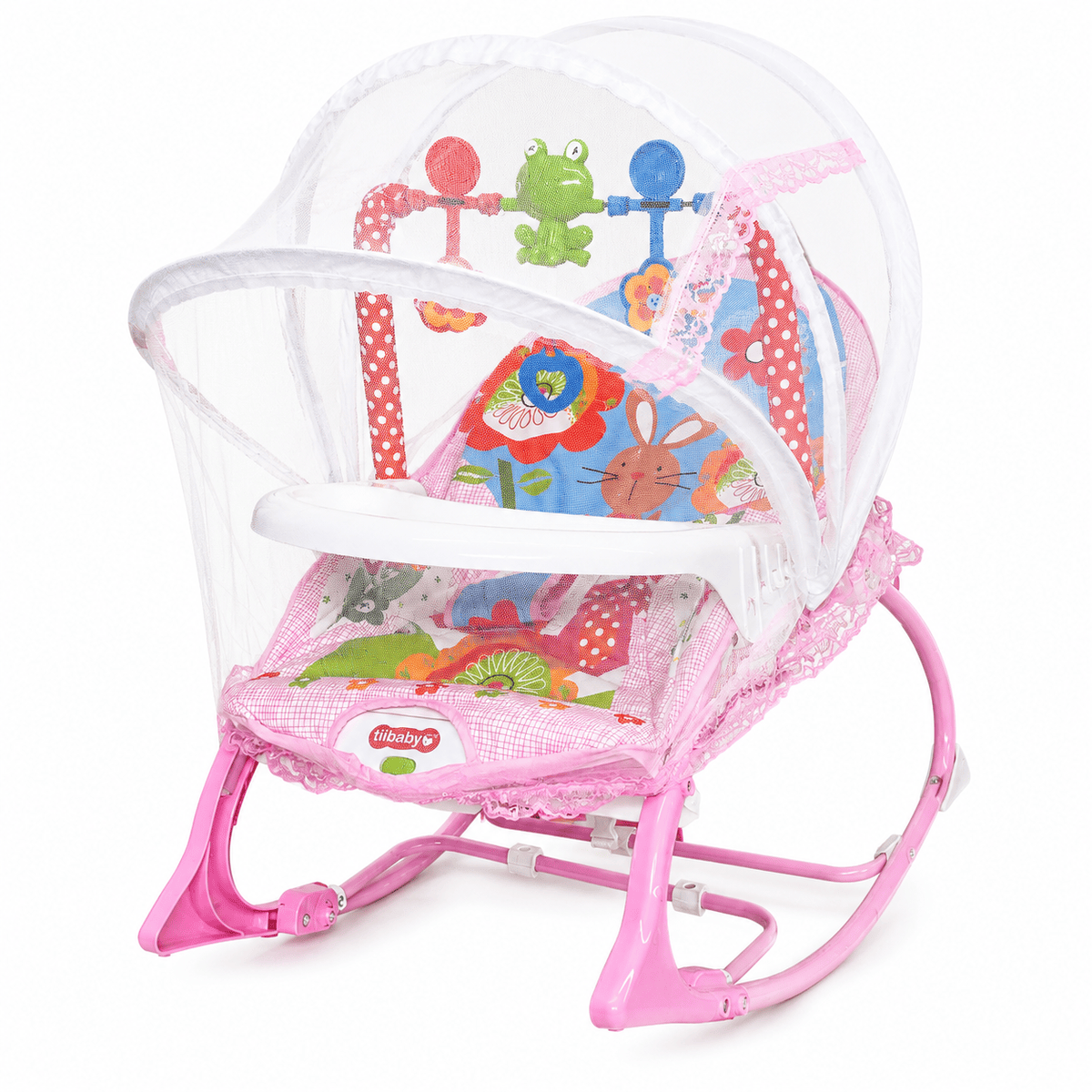 Multifunction Baby Rocker Chair with Mosquito Net